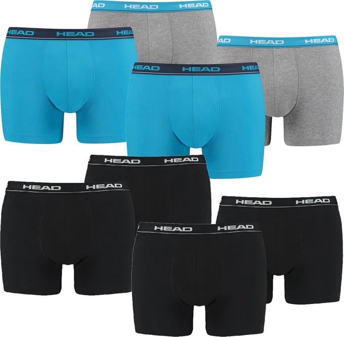 BOXERS 8 PACK Head heren boxer boxershorts basisbroek ondergoed