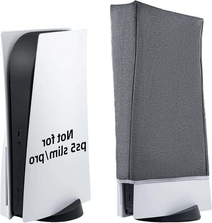 Anti-scratch / Waterproof Protective Case for PS5 Digital Edition / Ultra HD Consoles - Grey(Niet voor PS5 Slim)