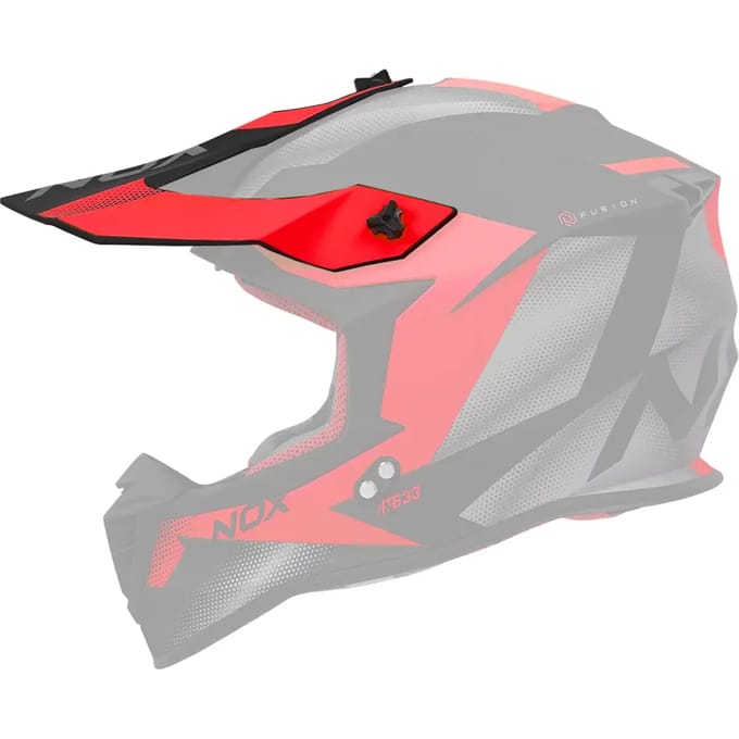 Vizier voor motorcrosshelm Nox 633 Fusion