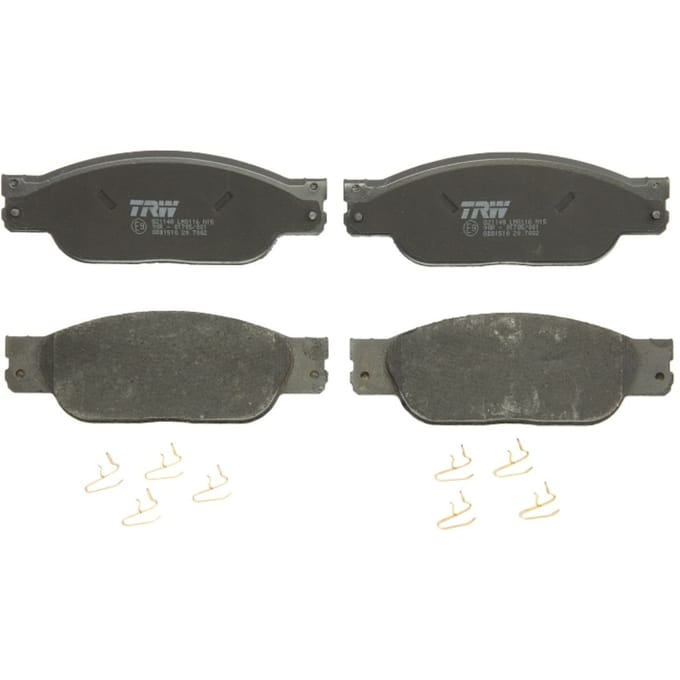 Remblokset TRW GDB1510, voor