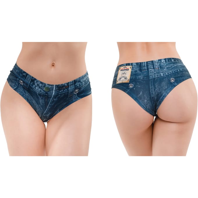 Memème - Jeans Dark - Naadloze Slip