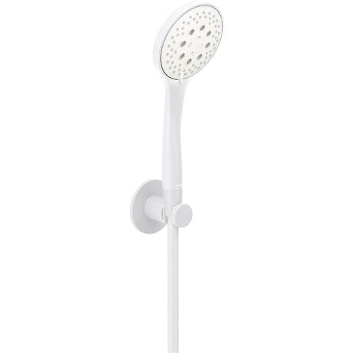 Herzbach DEEP WHITE tub set with cone holder seven round 23.914200.1.07