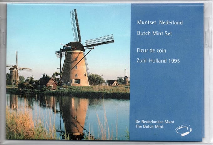 Nederland Jaarset Munten 1995 FDC - Zuid-Holland