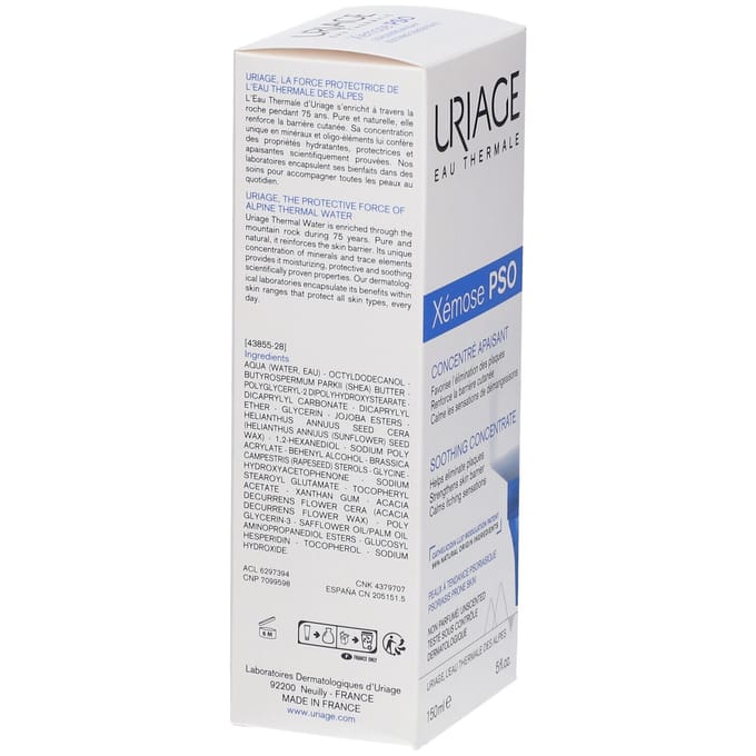 Uriage Xémose C8+ PSO Verzachtend Concentraat 150 Crème