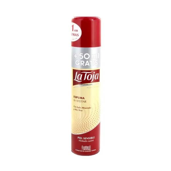 La toja Mousse à raser Peau sensible 250+50ml beige
