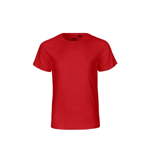 Neutral Kids´ Short Sleeve T-Shirt NE30001 - Red - 92/98