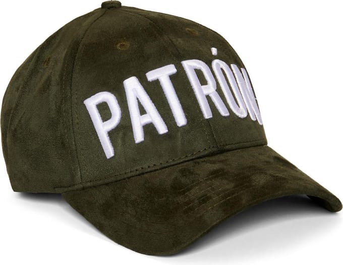 Patrón Wear - Brand Cap - Suède Pet - Legergroen - One Size