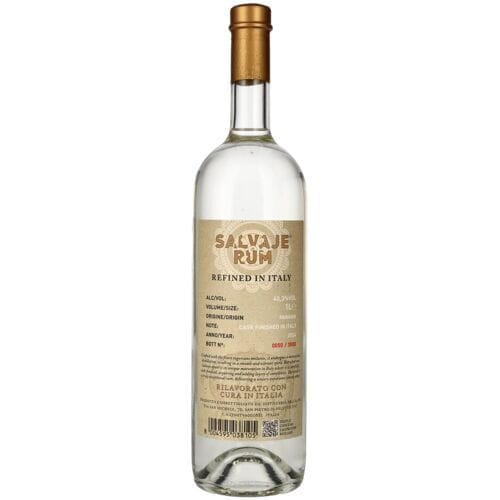 Rum Salvaje Refined In Italy Rum 40,3% Vol. 1l