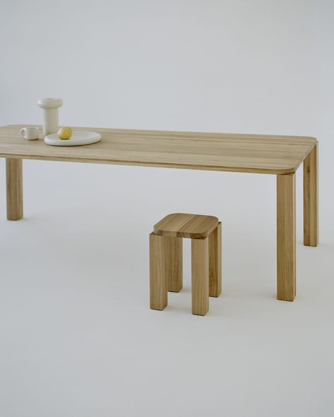 New Works Eettafel Atlas - eiken - 250 x 95 cm