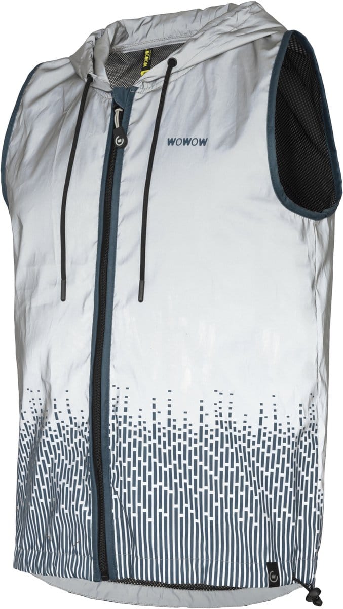 Fietsjack unisex volledig reflecterend met capuchon - Rio Jacket L