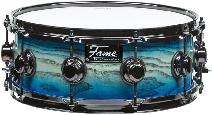 Fame Fortress Snare 14"x5,5" Blue Burst - Snaredrum