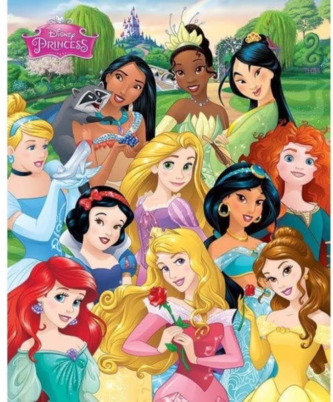 Disney Princesses I am the Princess - Mini Poster
