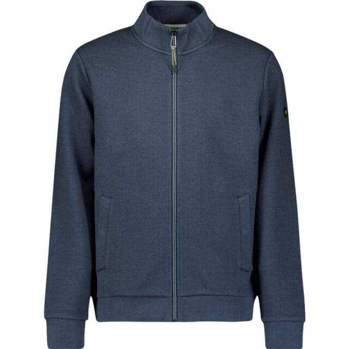 No Excess Sweater Full Zip Stand Up-collar Relief Night Größe: M | Pullover Outlet | Herren | Schwarz