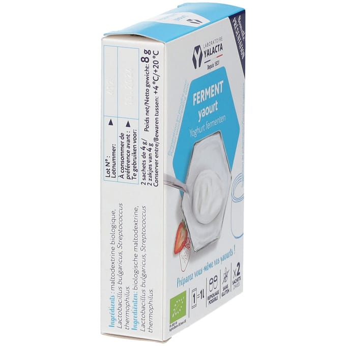 Yalacta Ferment Yoghurt 2x4 Poeder