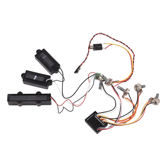 Elektrische gitaar basversterkercircuit + JP pick-up instrumentaccessoires elektrische gitaar zwart