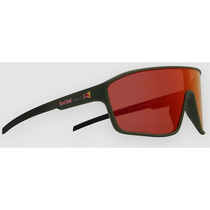 Red Bull SPECT Eyewear DAFT-015 Olive Green Zonnebril groen