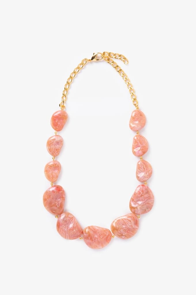 Sissy-Boy - Lichtroze resin ketting