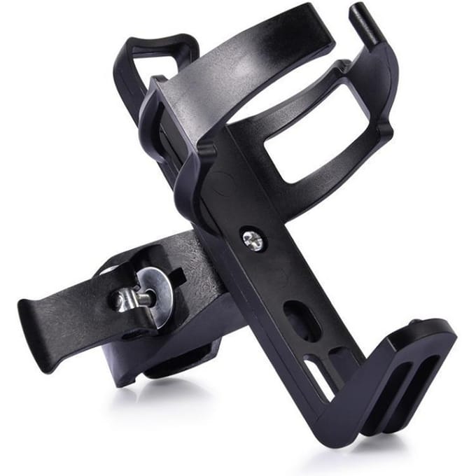 Vélo vélo 360 degrés rotatif dégagement rapide porte-bouteille d'eau Cage support black