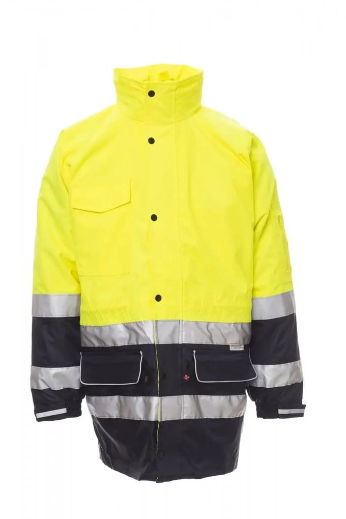 Payper Security - fluorescent yellow/navy blue - L
