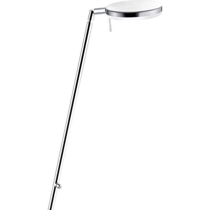HELL Vloerlamp Omega, CCT-technologie, nikkel