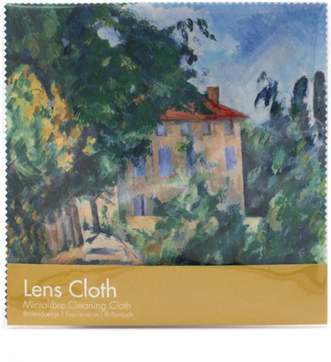 Brillendoekje Microfiber – Cézanne Maison au Toit Rouge – museumwebshop.com