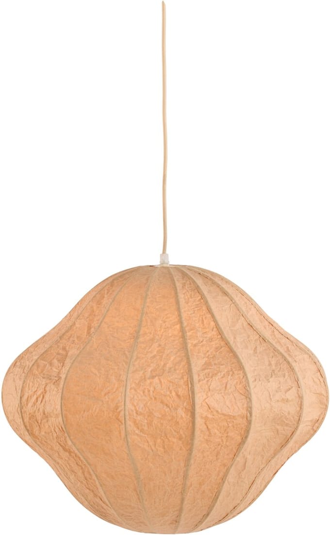 Light & Living Hanglamp Sukau Kraftpapier, 50cm - Bruin