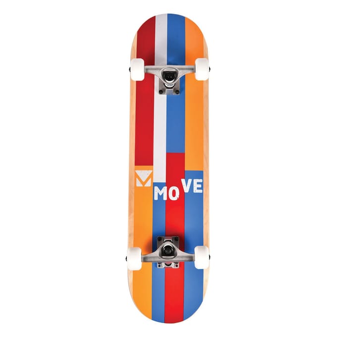 Skateboard - Move Stripes Red 31