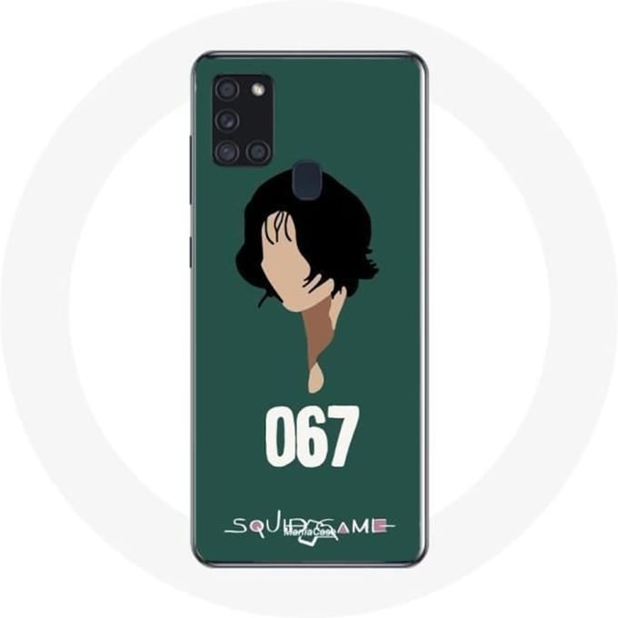 Coque Samsung Galaxy A21S Squid Game Kang Sae Byeok Visage