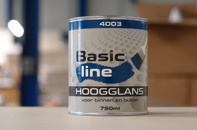 Basic Line Hoogglans Blauw