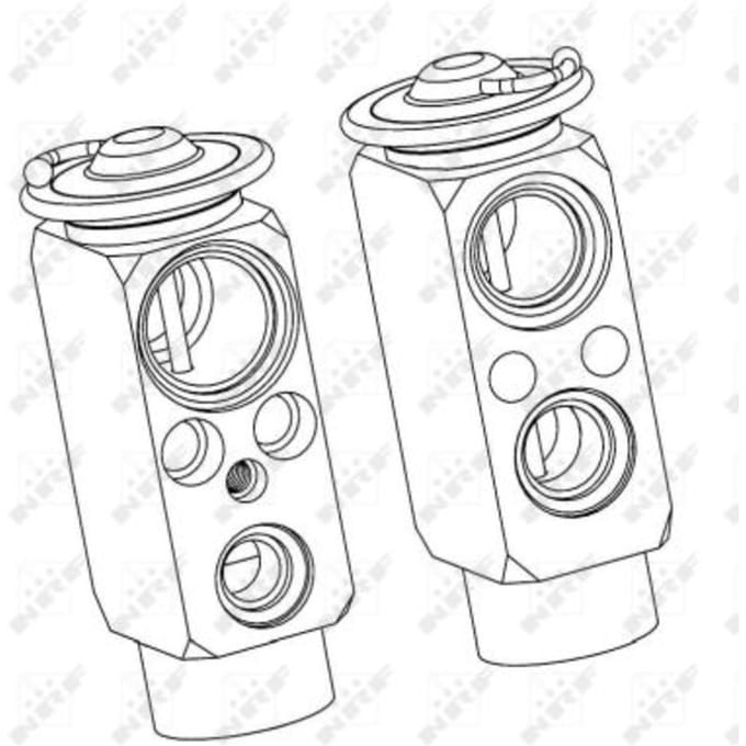 Expansieventiel, airconditioning NRF 38400
