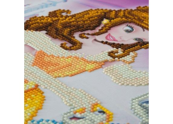 Disney Beauty and the Beast Medley, Crystal Art Kit Mozaïek