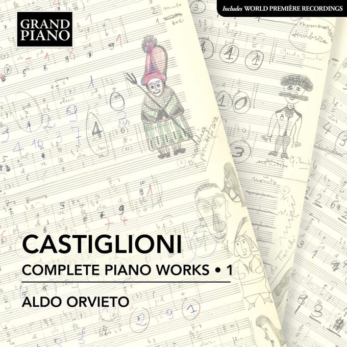 Aldo Orvieto - Castiglioni: Complete Piano Works, Vol. 1 (CD)