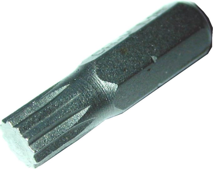 SW-Stahl XBO/4-4 schroevendraaierbit, 6,3 mm (1/4") aandrijving interne spiebaan