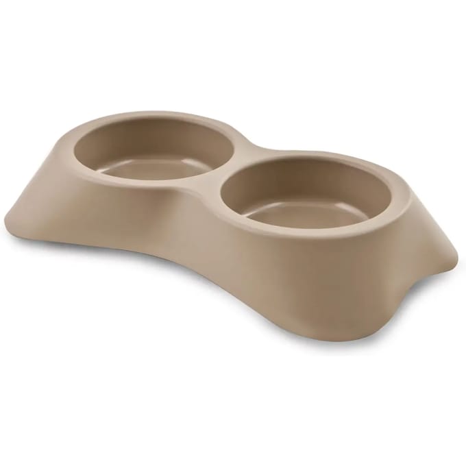Dubbele plastic voerbak voor katten Martin Sellier
