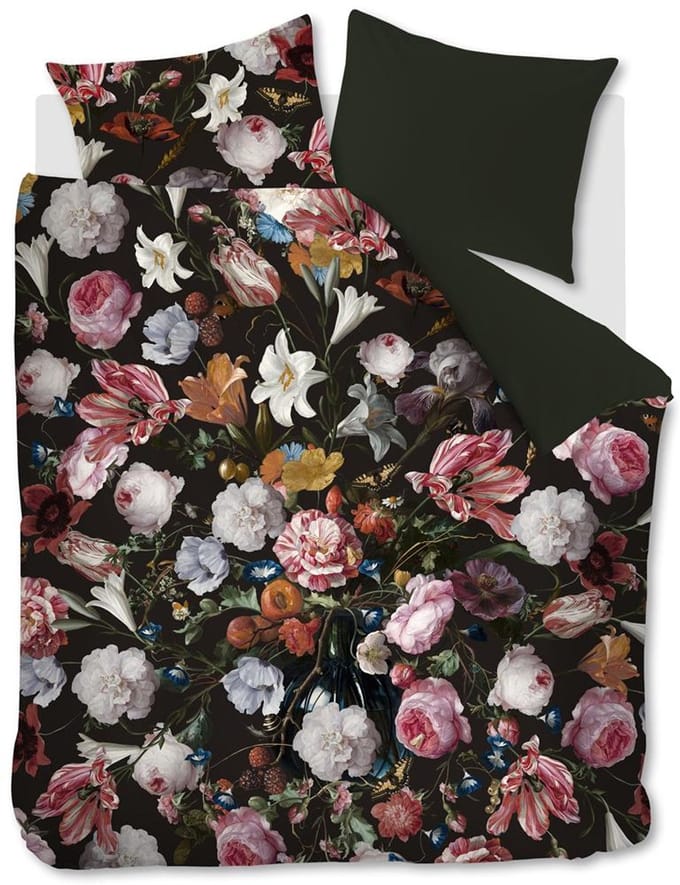 Ambiante Flowerbomb dekbedovertrek - Tweepersoons - 200x200/220 cm - Multi