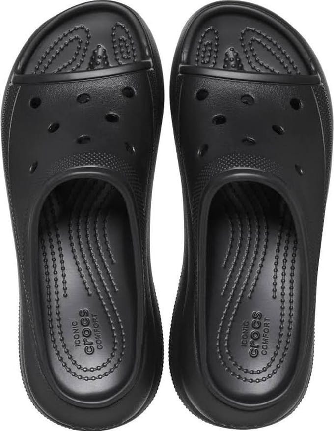 Crocs Crush Slide Zwart Maat 45/46 US M11
