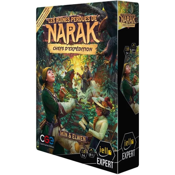 Bordspellen IELLO Les Ruines Perdues de Narak - Chefs d'expédition