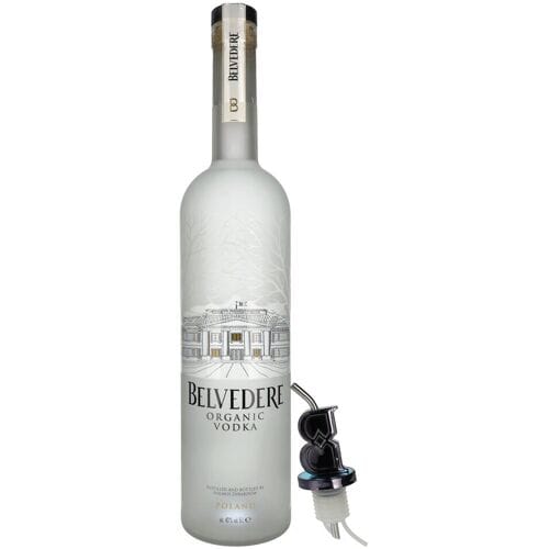 Belvedere Wodka Belvedere Organic Vodka 40% Vol. 6l met Uitloop + LED