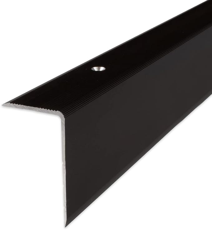 Aluminium Trapneus Profiel Brons Donker Geboord 1000 mm