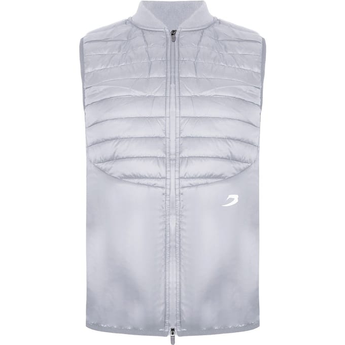 BoxRaw Nelson heren lichtgrijs gilet