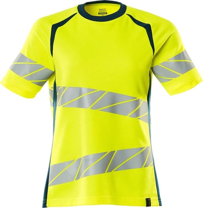 Mascot Accelerate Safe T-shirt 19092-771 - hi-vis geel/donkerpetrol - L