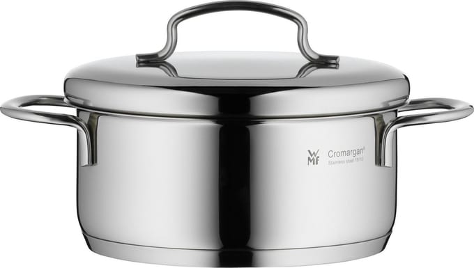 WMF Mini - Kookpan Laag - Ø14 cm - RVS - Compact - Geschikt voor alle warmtebronnen