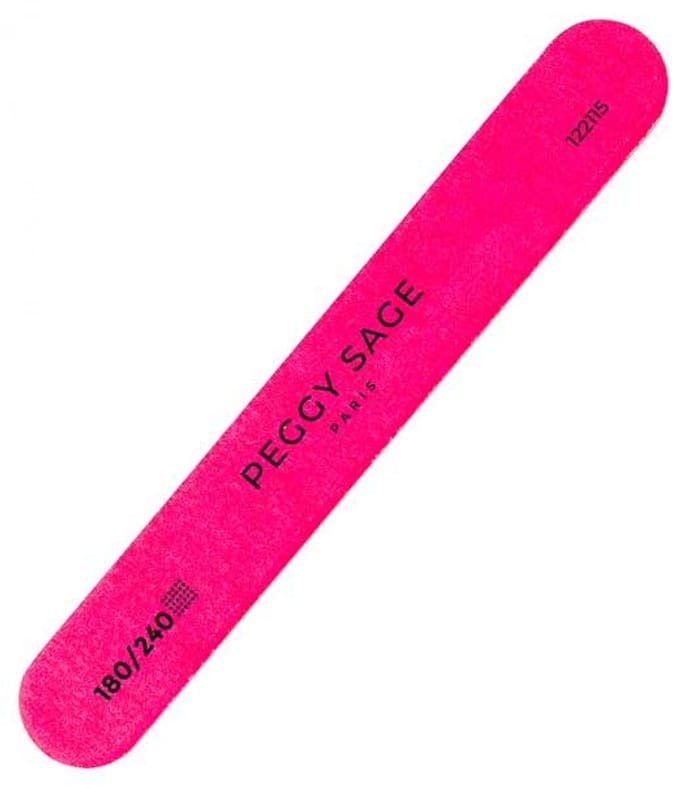 2-weg Mini Nagelvijl 180/240 roze 1pc