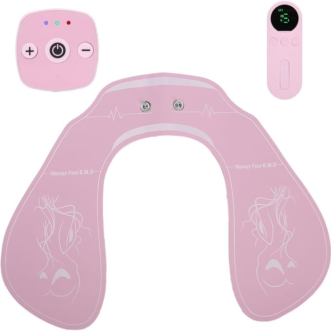 Draadloze EMS Heup Trainer Afstandsbediening Slimme Billenlifter Massage Stimulator Roze roze
