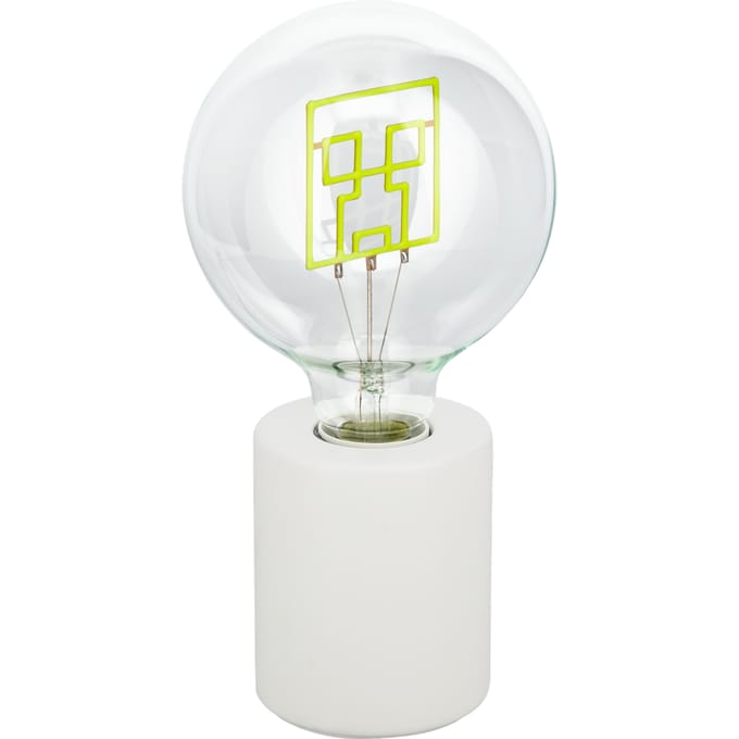 Minecraft Creeper Led Neon Bulb Lamp Uk