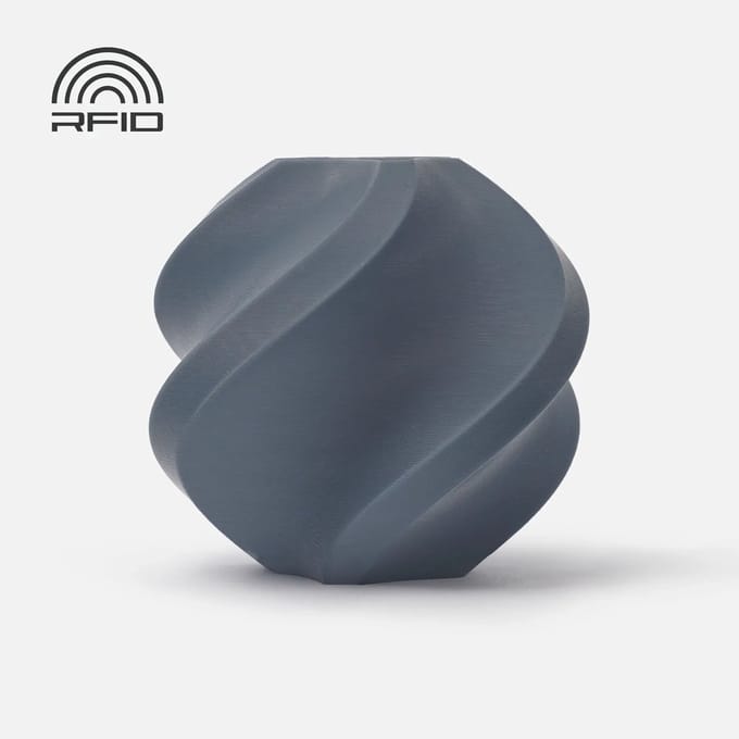Bambu Lab - PLA Basic 1.75mm Filament – 1kg – blauw grijs (blue gray) - zonder spoel