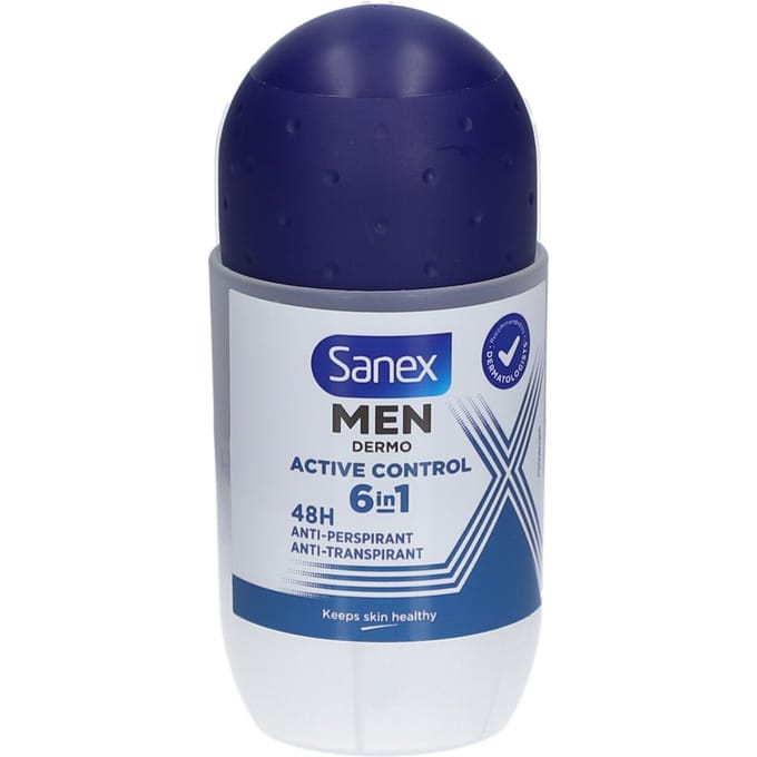 Sanex Men Active Control 72u Anti-transpirant Deodorant Roller 50