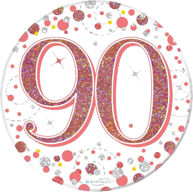 Oaktree - Button Rose Gold (90 jaar)