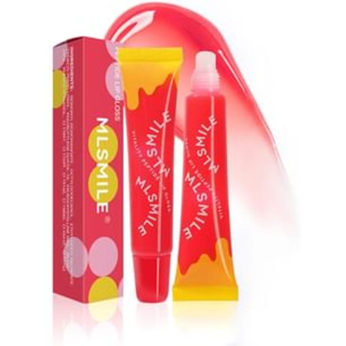 MLSMILE - Vitality Peptide Lip Gloss - 6 Colors #01 Macaron - 15ml