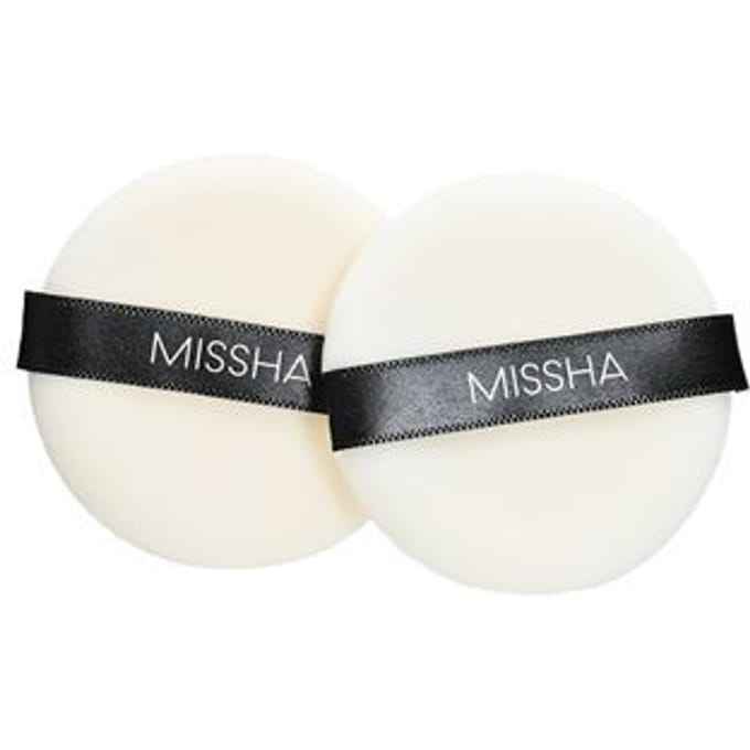 MISSHA - Compressed Flocking Puff Set 2 pcs